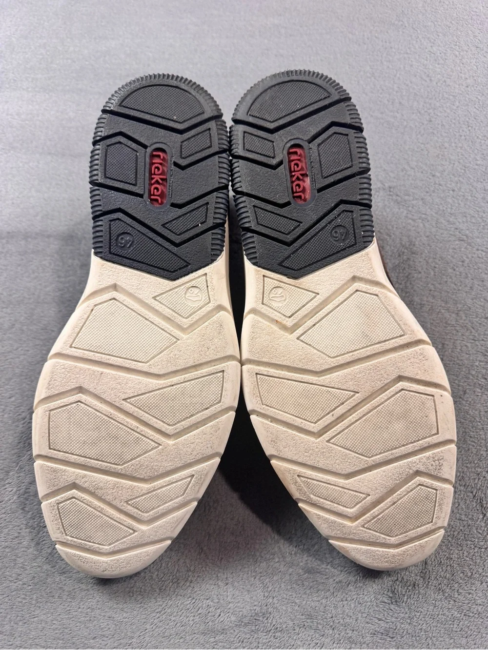Rieker Men's Dustin Brown Leather Slip-Ons